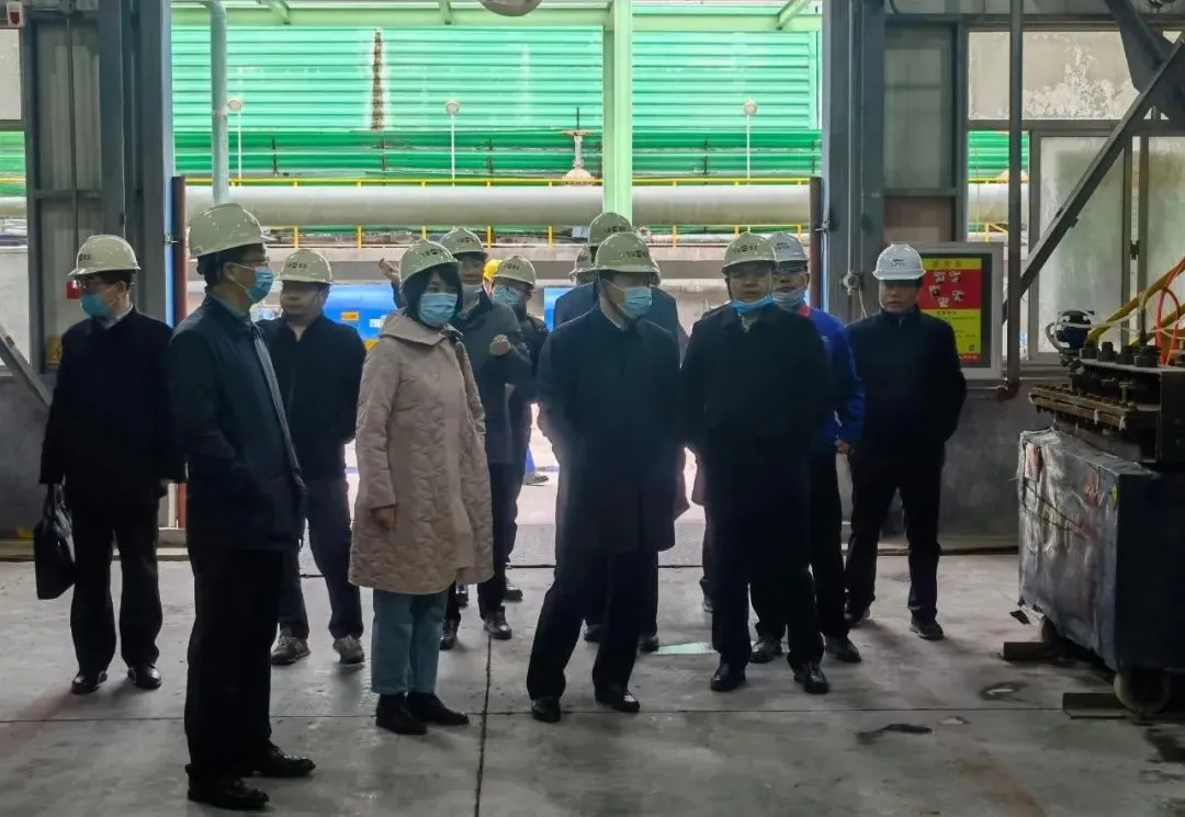 烏蘭察布市委常委、集寧區(qū)委書記奇·達(dá)楞太率隊調(diào)研南大光電(圖2)